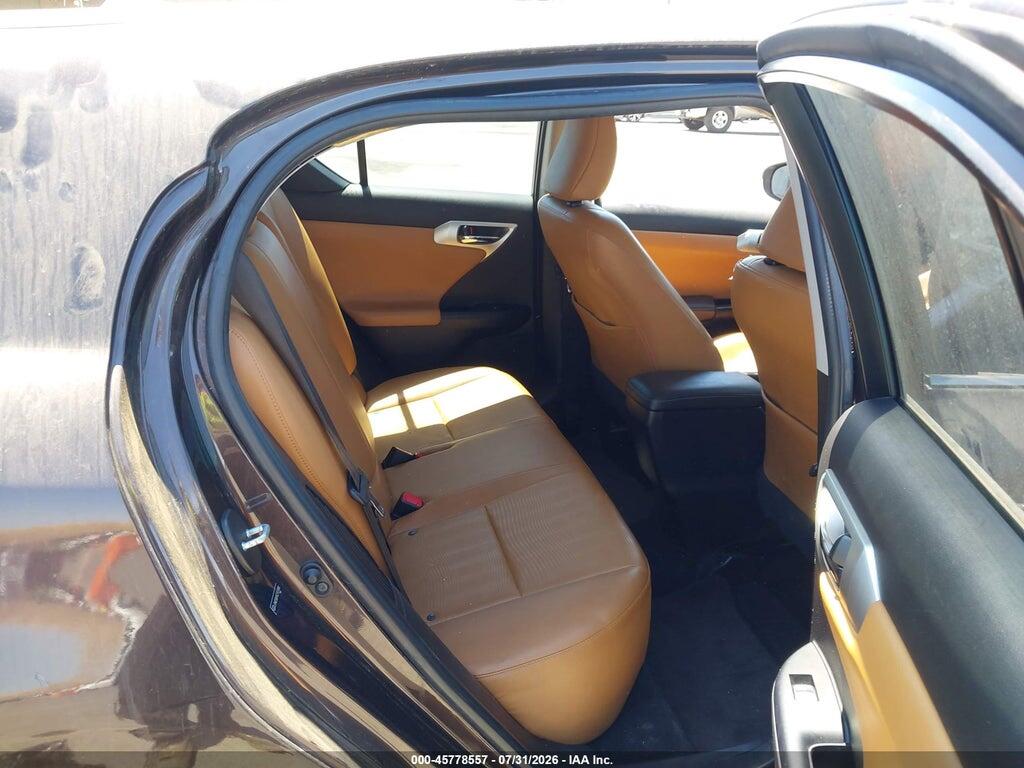 JTHKD5BH5C2107498 2012 LEXUS CT 200H photo no. 8