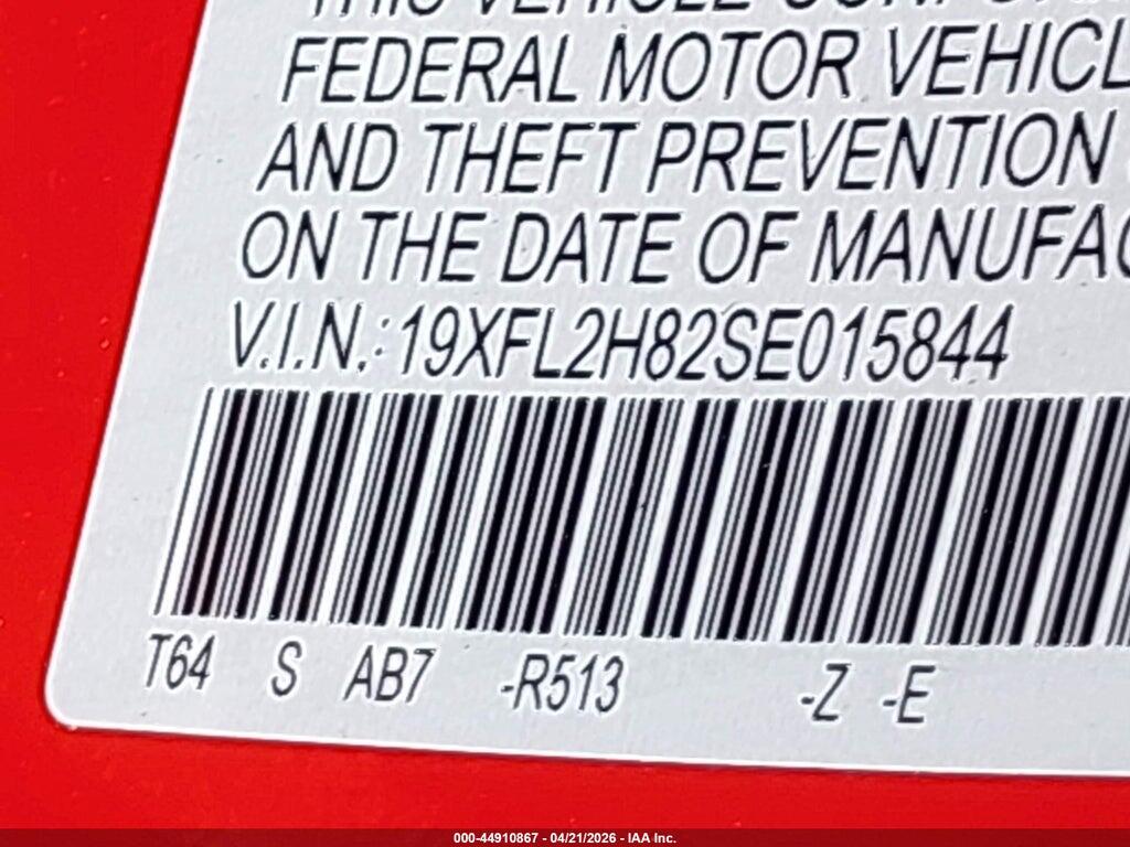 19XFL2H82SE015844 2025 HONDA CIVIC SEDAN photo no. 9