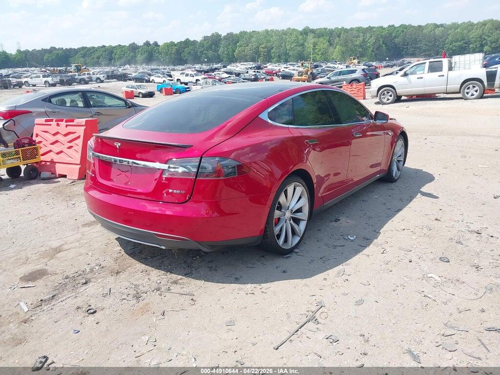 5YJSA1H45FF093935 2015 TESLA MODEL S photo no. 4