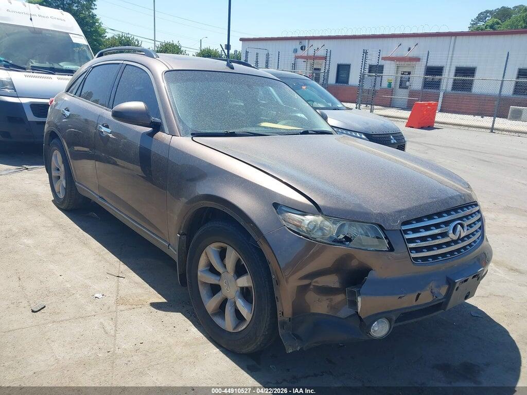 JNRAS08W34X210337 2004 INFINITI FX35 photo no. 1