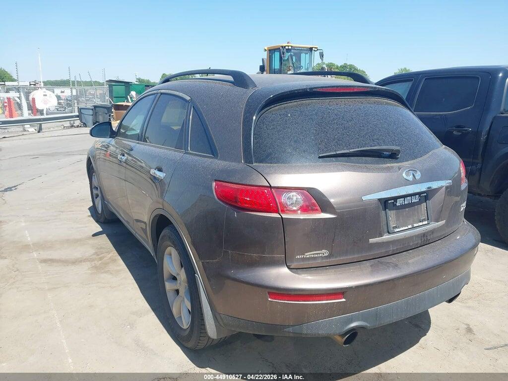 JNRAS08W34X210337 2004 INFINITI FX35 photo no. 3