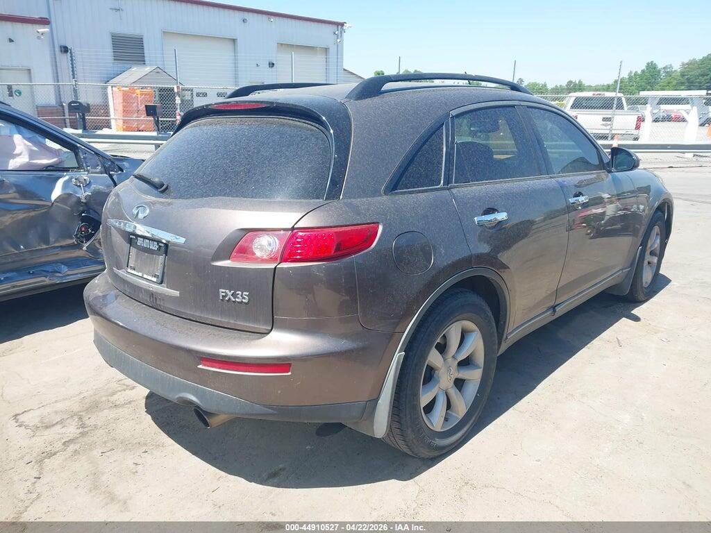 JNRAS08W34X210337 2004 INFINITI FX35 photo no. 4