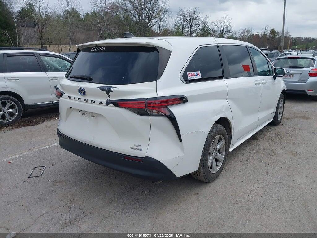 5TDKRKEC0MS026324 2021 TOYOTA SIENNA photo no. 4