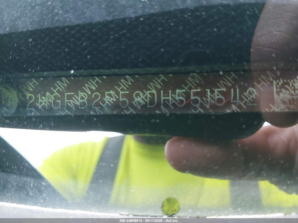 2HGFB2F58DH551542 2013 HONDA CIVIC photo no. 9