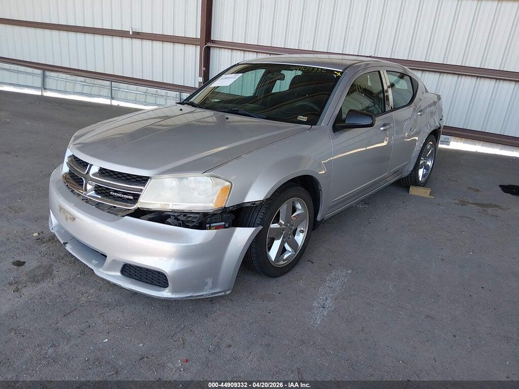 1C3CDZAB7CN144579 2012 DODGE AVENGER photo no. 2