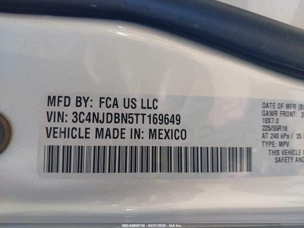 3C4NJDBN5TT169649 2026 JEEP COMPASS photo no. 9
