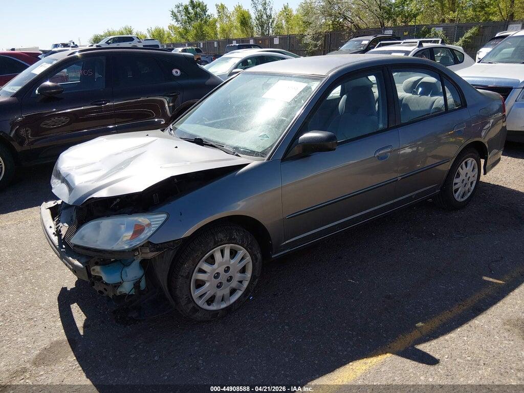 2HGES16695H505010 2005 HONDA CIVIC photo no. 2
