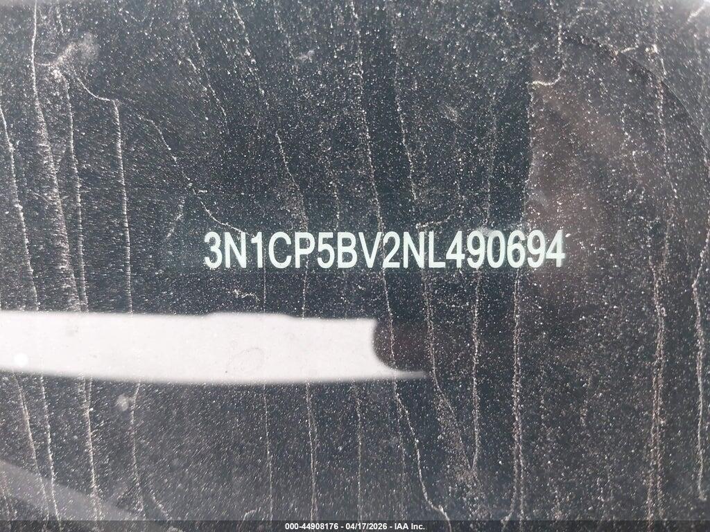 3N1CP5BV2NL490694 2022 NISSAN KICKS photo no. 9