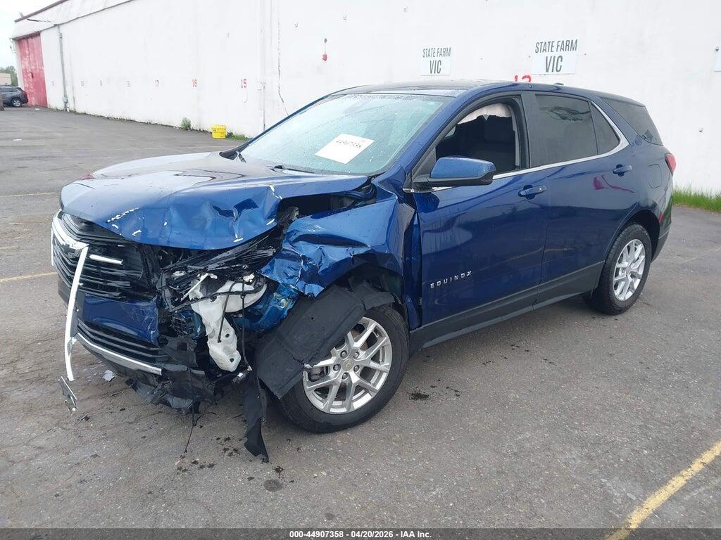 3GNAXKEV0NS102714 2022 CHEVROLET EQUINOX photo no. 2