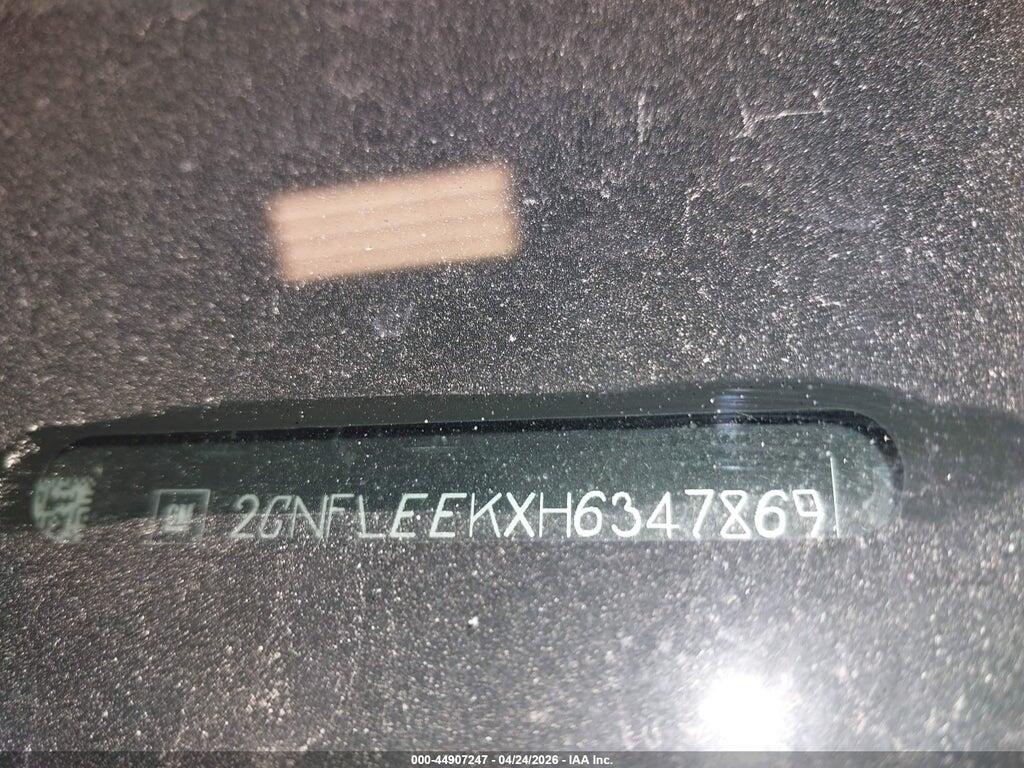 2GNFLEEKXH6347869 2017 CHEVROLET EQUINOX photo no. 9
