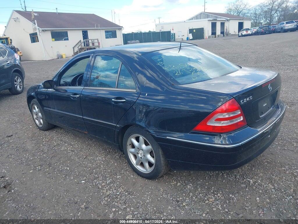 WDBRF61J52F198914 2002 MERCEDES-BENZ C 240 photo no. 3