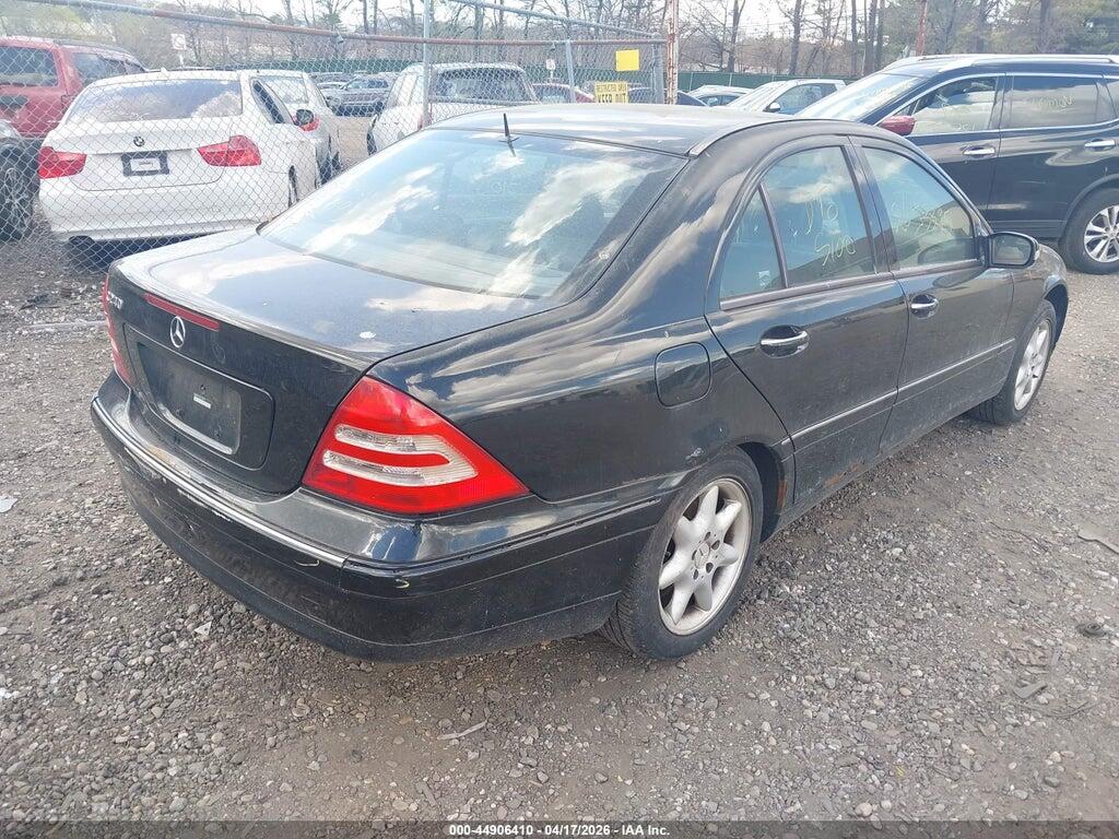 WDBRF61J52F198914 2002 MERCEDES-BENZ C 240 photo no. 4