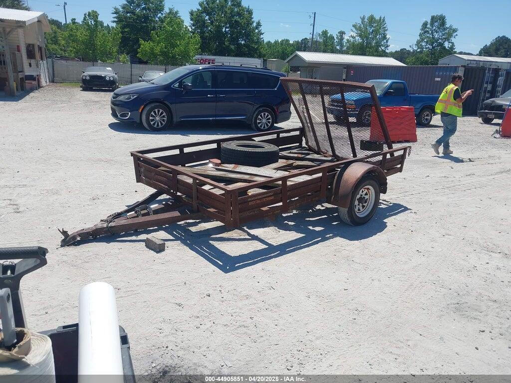4DEUS101XSS001476 1995 HOMEMADE UTILITY TRAILER photo no. 2