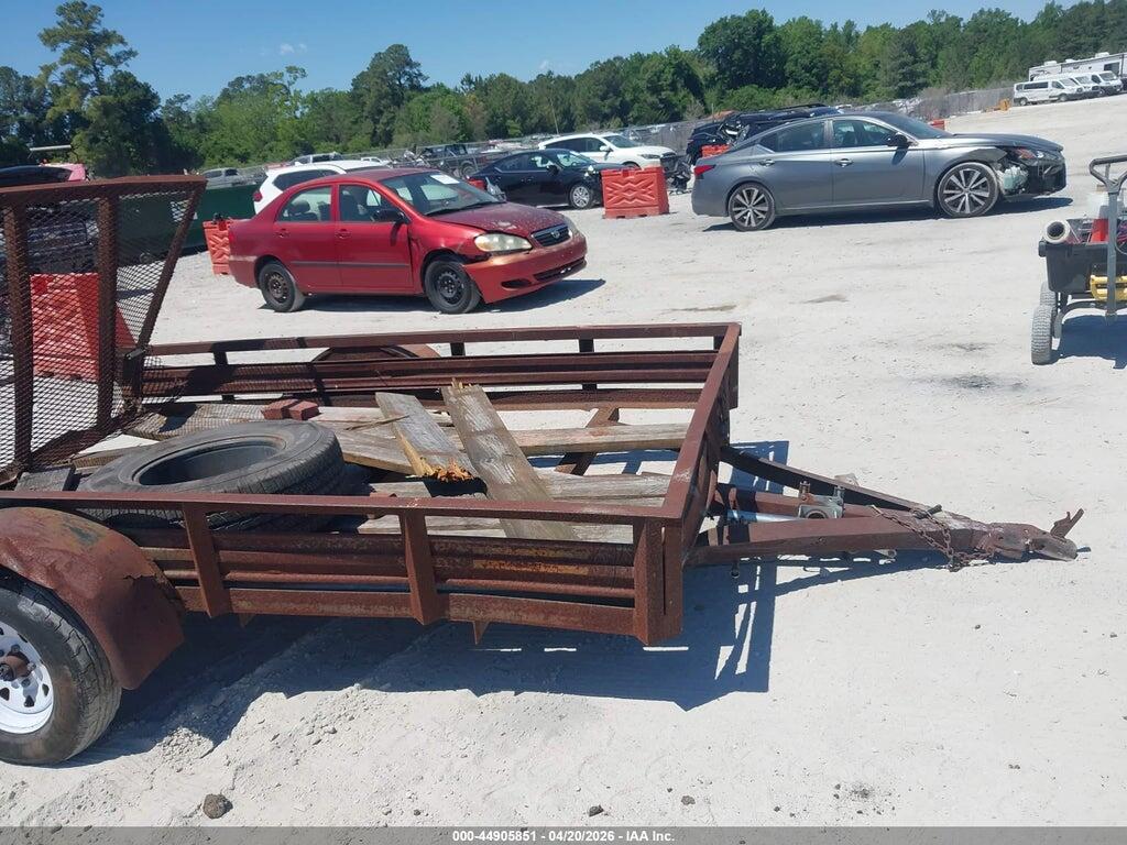 4DEUS101XSS001476 1995 HOMEMADE UTILITY TRAILER photo no. 5
