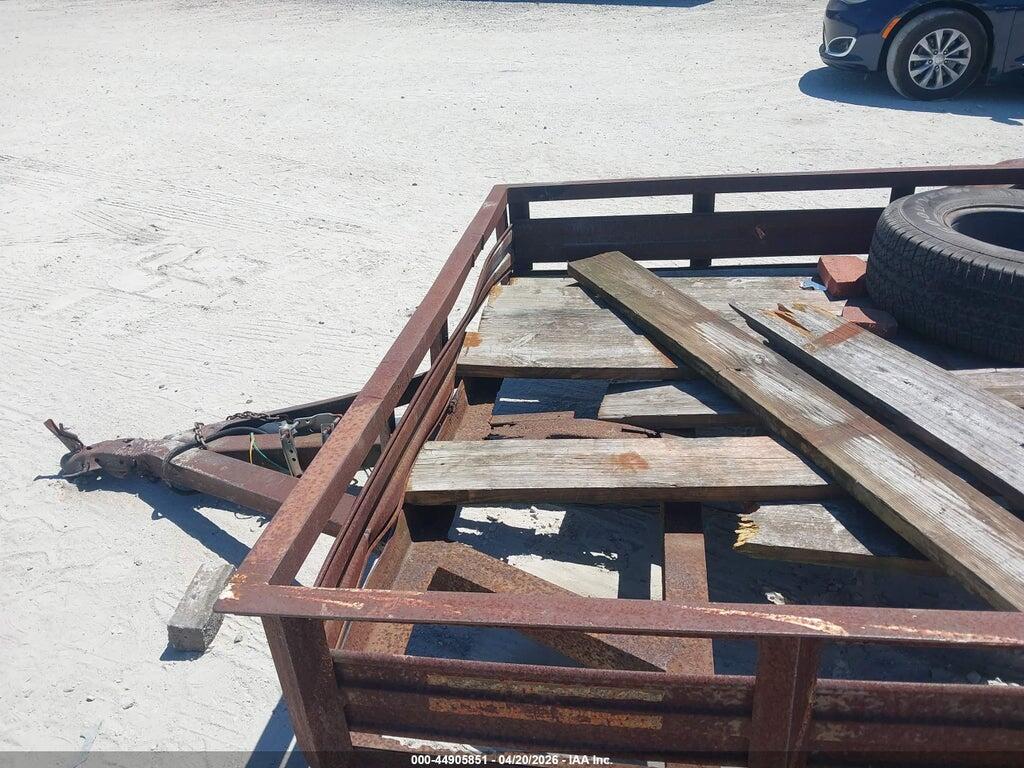 4DEUS101XSS001476 1995 HOMEMADE UTILITY TRAILER photo no. 7