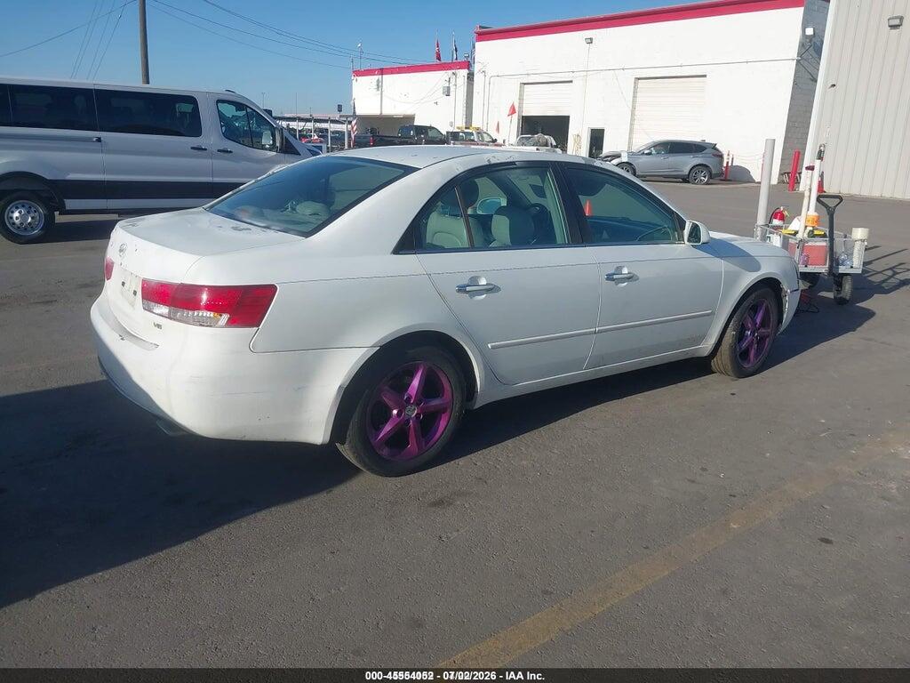 5NPEU46F16H097914 2006 HYUNDAI SONATA photo no. 4