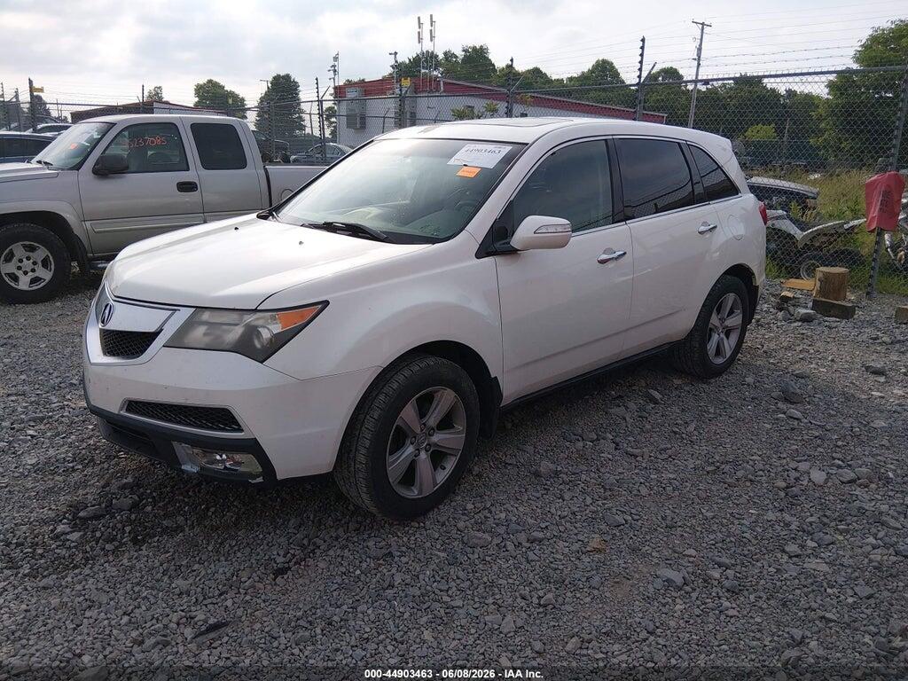 2HNYD2H67BH506607 2011 ACURA MDX photo no. 2
