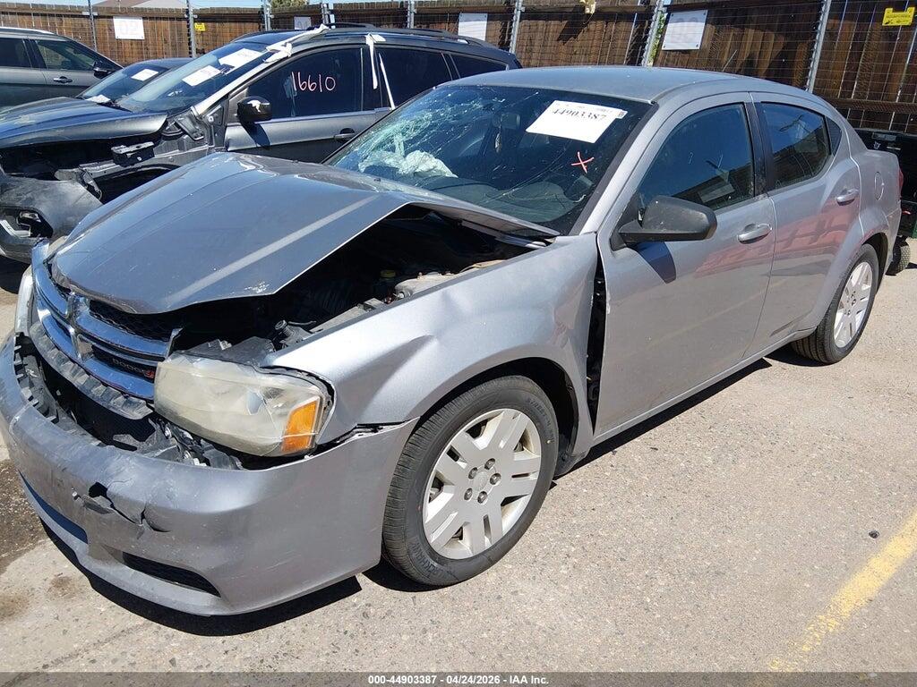 1C3CDZAB0EN184327 2014 DODGE AVENGER photo no. 2
