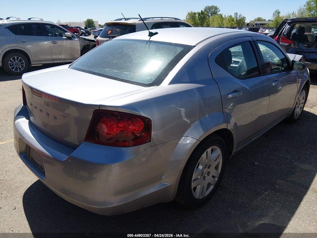 1C3CDZAB0EN184327 2014 DODGE AVENGER photo no. 4