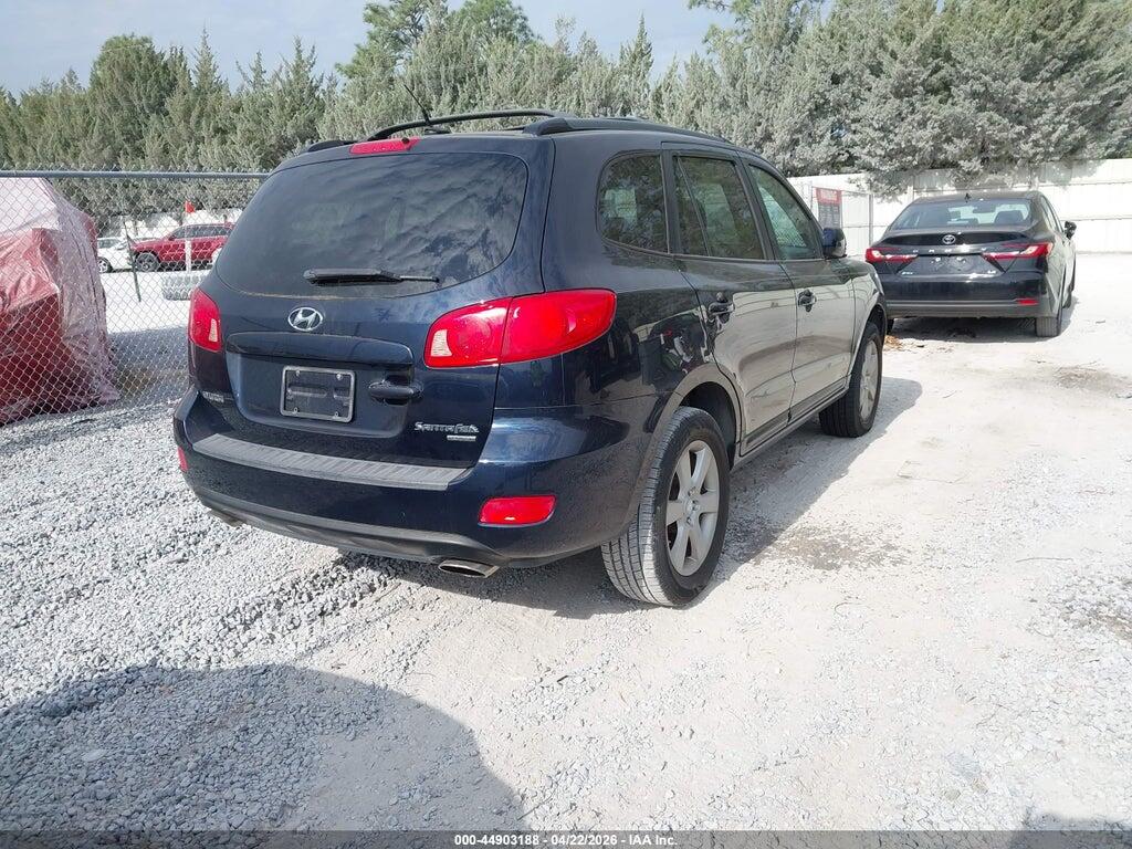5NMSH73E27H042536 2007 HYUNDAI SANTA FE photo no. 4