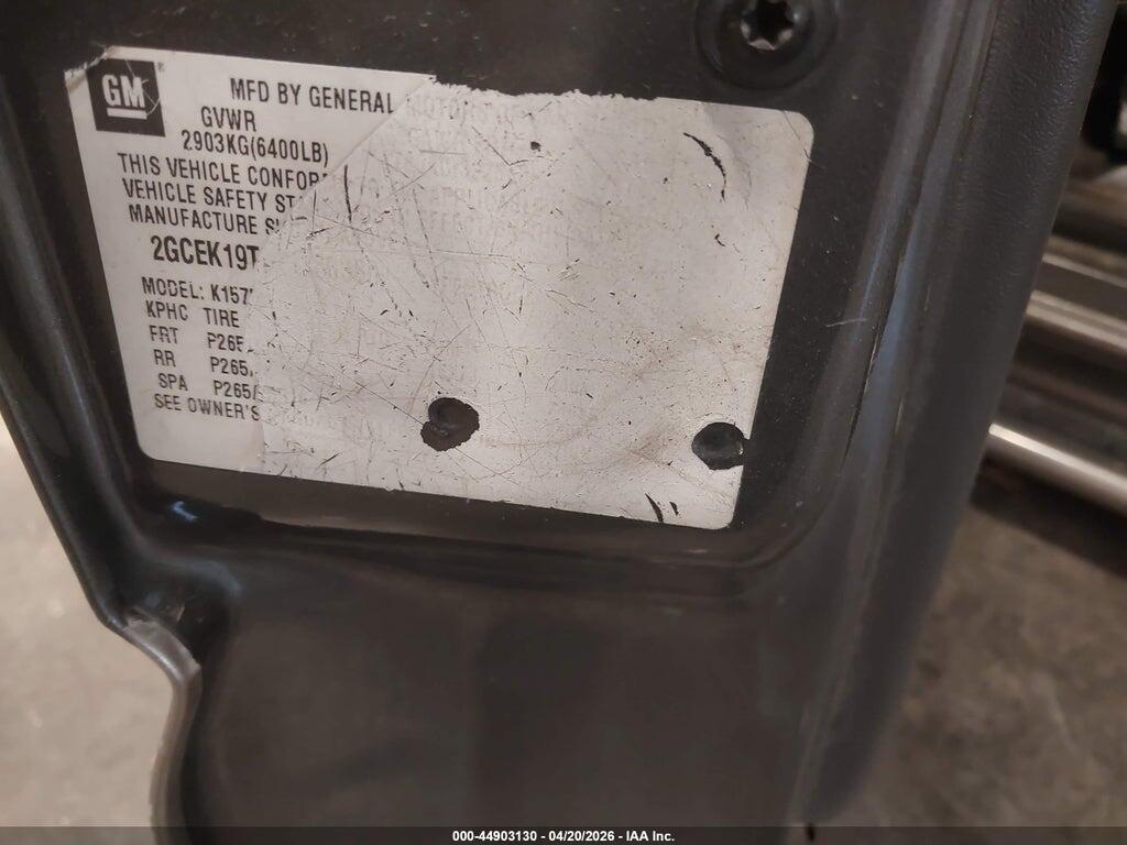 2GCEK19T021360380 2002 CHEVROLET SILVERADO 1500 photo no. 9