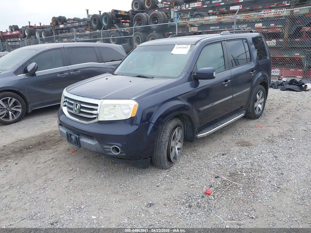 5FNYF3H9XDB032208 2013 HONDA PILOT photo no. 2