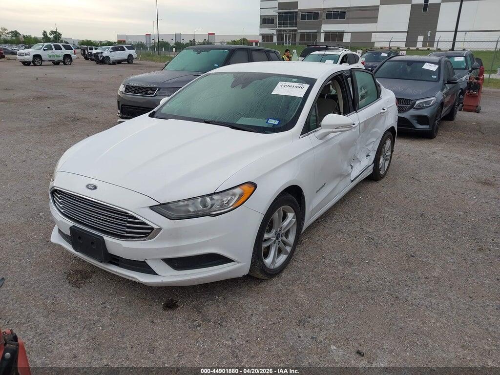 3FA6P0LU9JR171180 2018 FORD FUSION HYBRID photo no. 2
