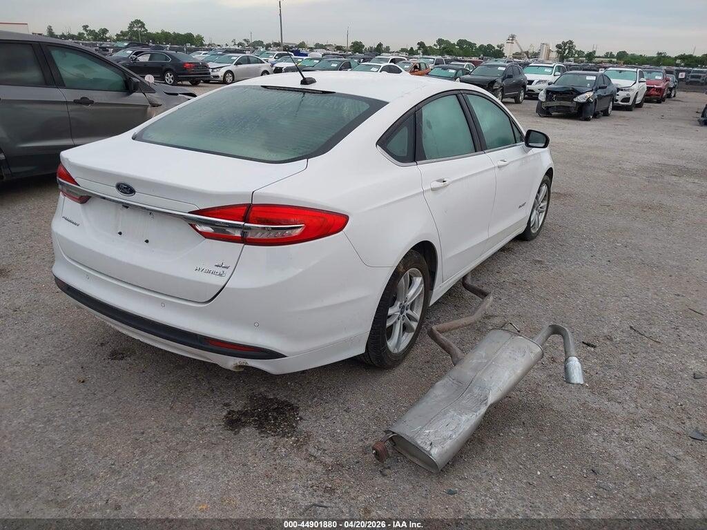 3FA6P0LU9JR171180 2018 FORD FUSION HYBRID photo no. 4