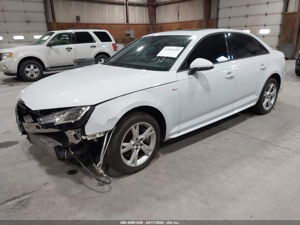 WAUDNAF43JA082740 2018 AUDI A4 photo no. 2
