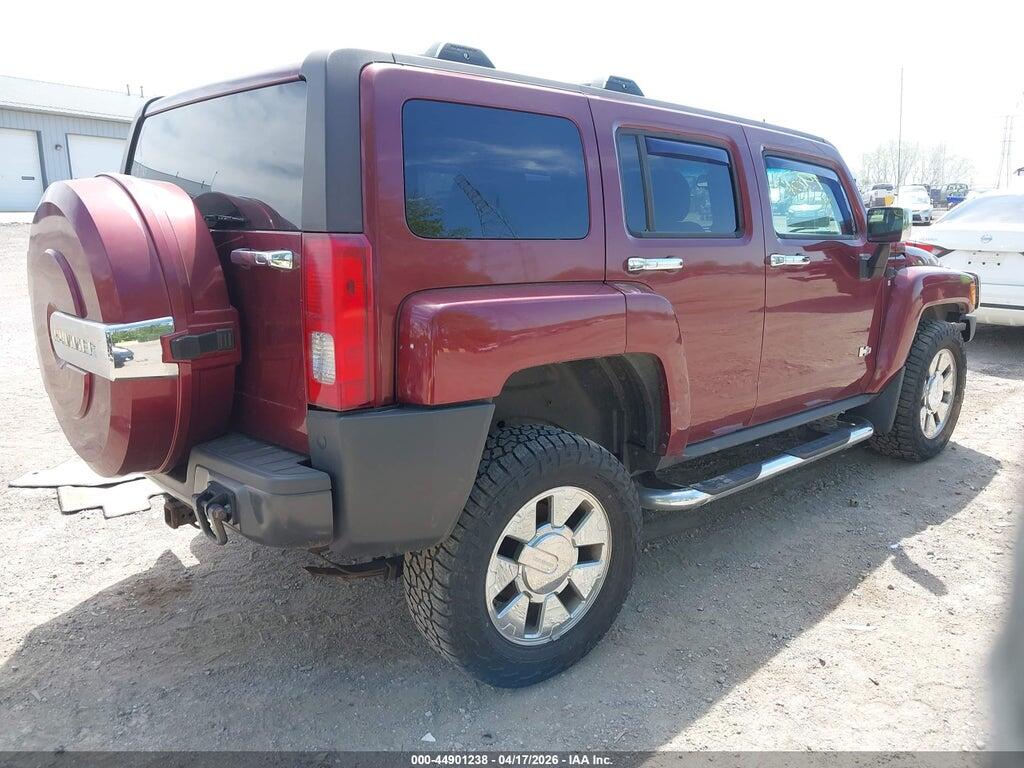 5GTDN13E378144436 2007 HUMMER H3 SUV photo no. 4