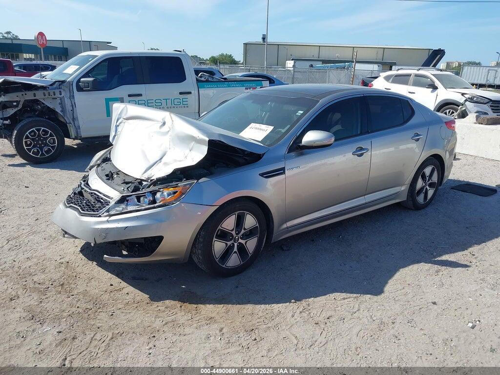 KNAGM4AD0D5044811 2013 KIA OPTIMA HYBRID photo no. 2