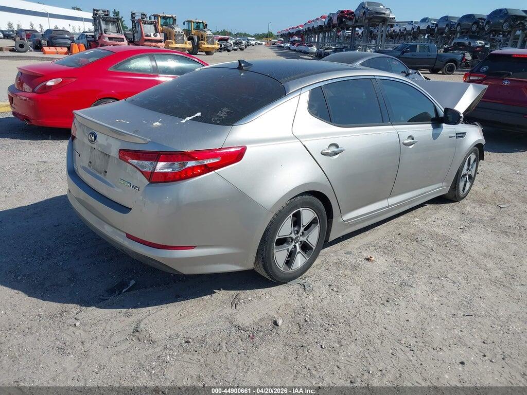 KNAGM4AD0D5044811 2013 KIA OPTIMA HYBRID photo no. 4