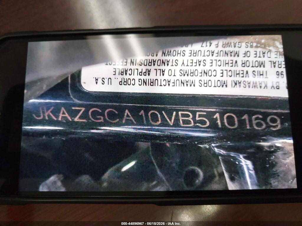 JKAZGCA10VB510169 1997 KAWASAKI ZG1000 photo no. 10