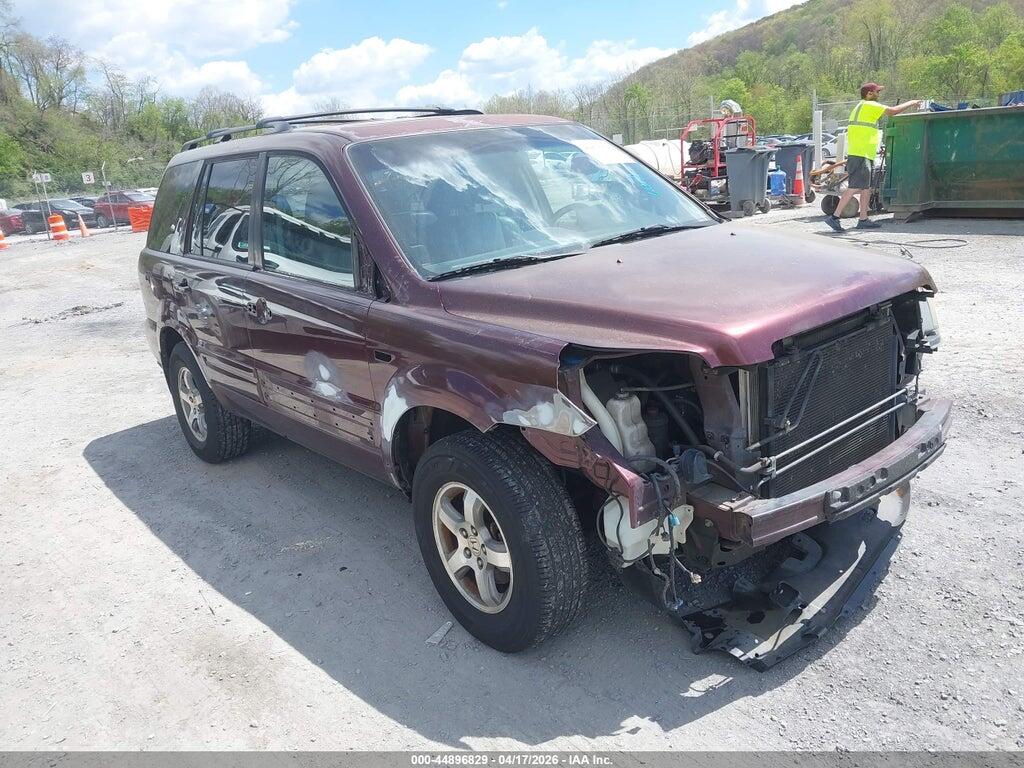 2HKYF18797H508425 2007 HONDA PILOT photo no. 1