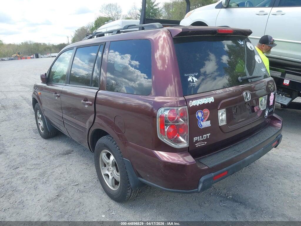 2HKYF18797H508425 2007 HONDA PILOT photo no. 3