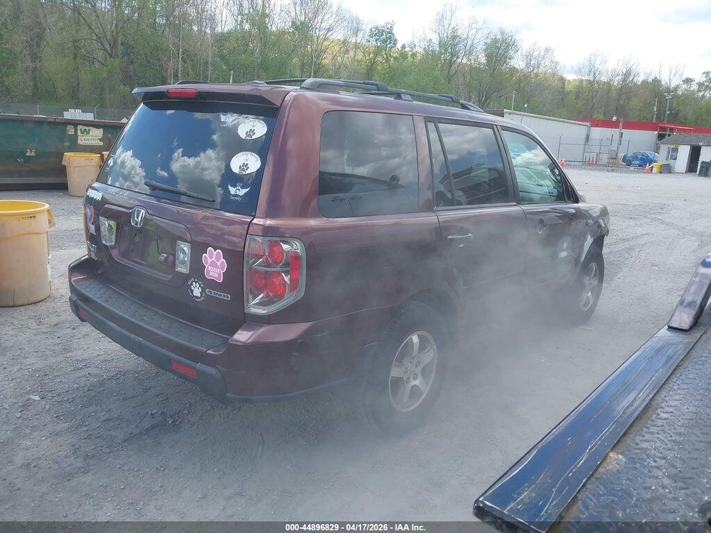 2HKYF18797H508425 2007 HONDA PILOT photo no. 4