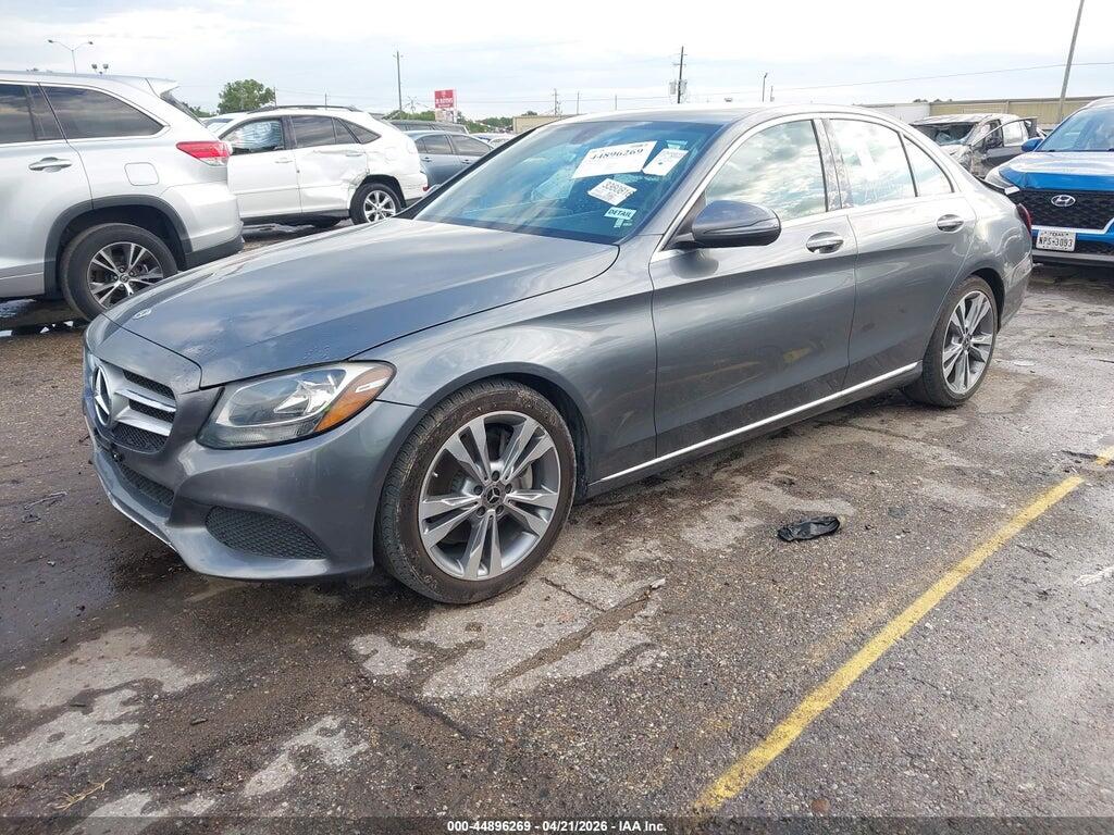 55SWF4JB5JU263442 2018 MERCEDES-BENZ C 300 photo no. 2