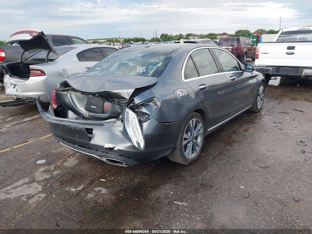 55SWF4JB5JU263442 2018 MERCEDES-BENZ C 300 photo no. 4