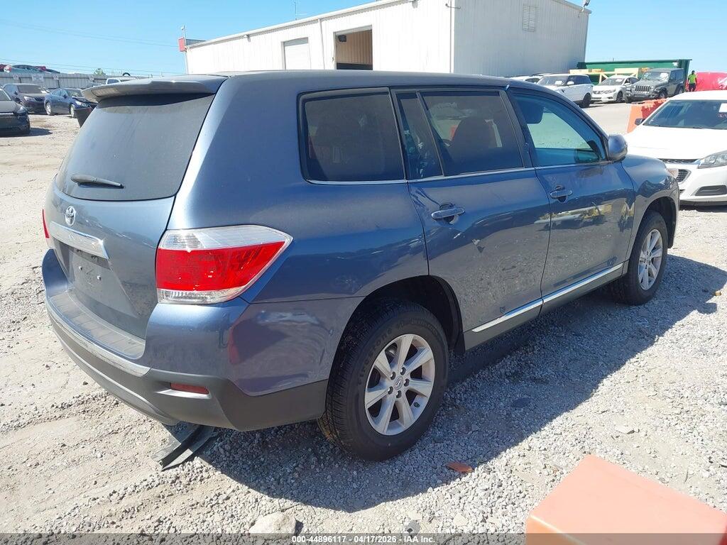5TDZA3EH2DS044945 2013 TOYOTA HIGHLANDER photo no. 4