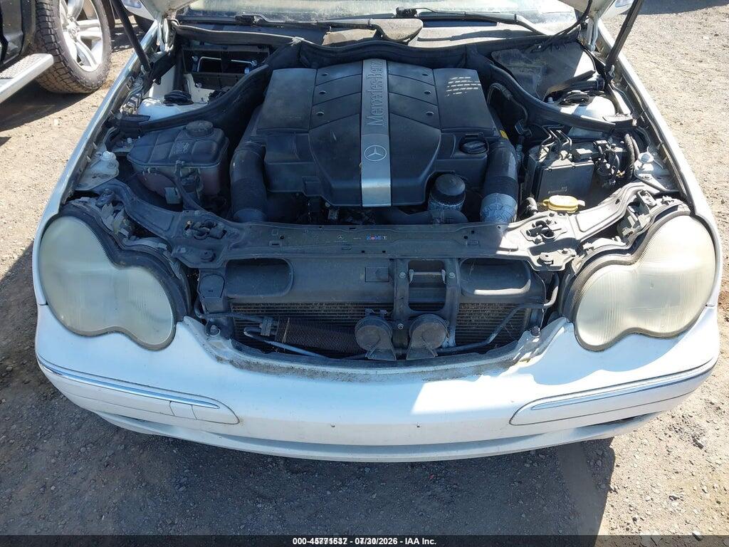 WDBRF61J43E013100 2003 MERCEDES-BENZ C 240 photo no. 6