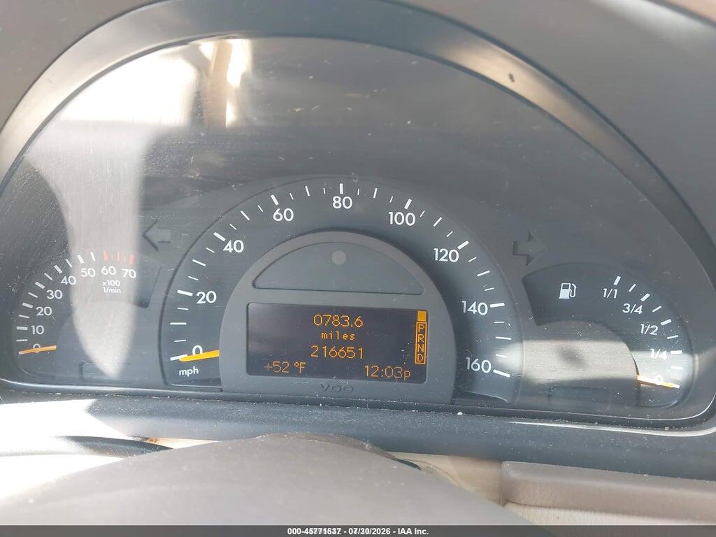 WDBRF61J43E013100 2003 MERCEDES-BENZ C 240 photo no. 7
