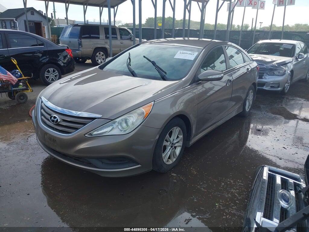 5NPEB4AC3EH881397 2014 HYUNDAI SONATA photo no. 2