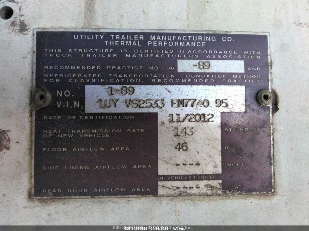 1UYVS2533EM774095 2014 UTILITY TRAILER MFG UNKNOWN photo no. 9