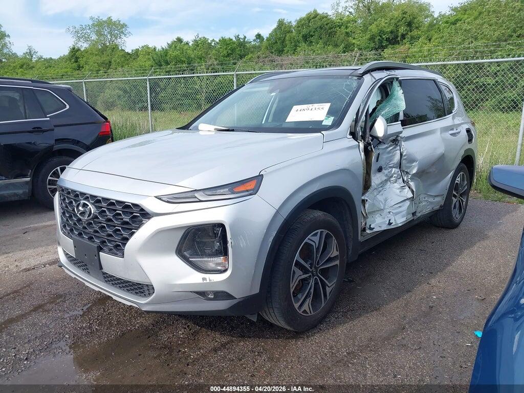 5NMS53AA9KH116691 2019 HYUNDAI SANTA FE photo no. 2