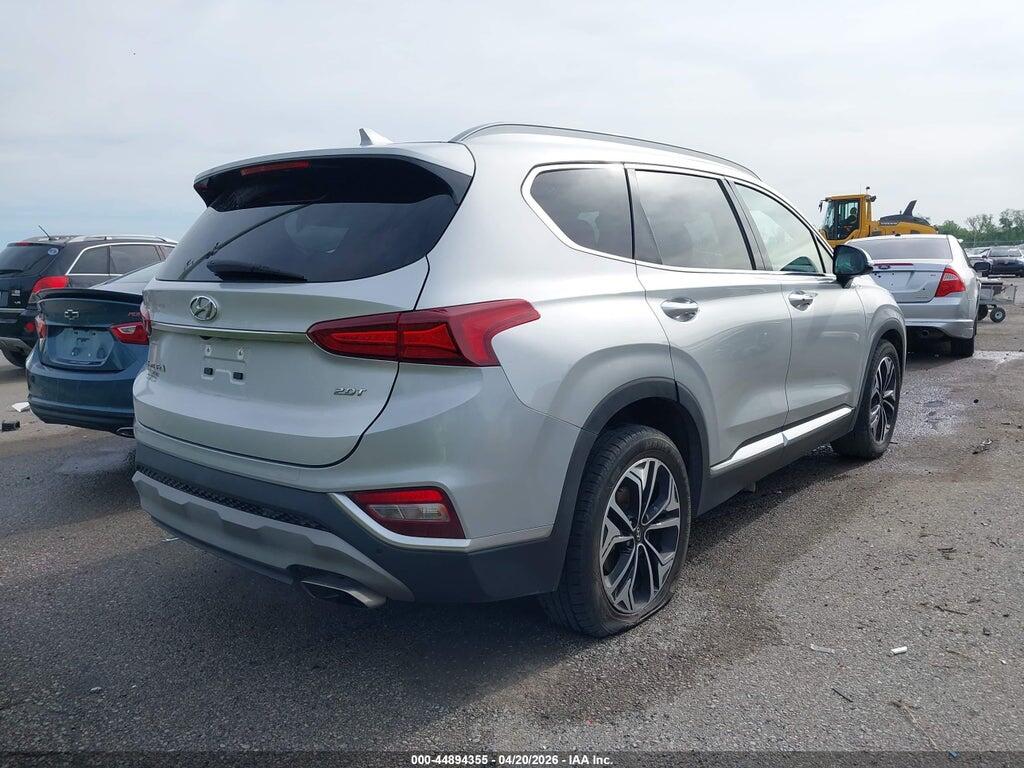 5NMS53AA9KH116691 2019 HYUNDAI SANTA FE photo no. 4