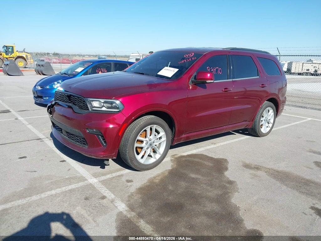 1C4RDJDG6NC106595 2022 DODGE DURANGO photo no. 2