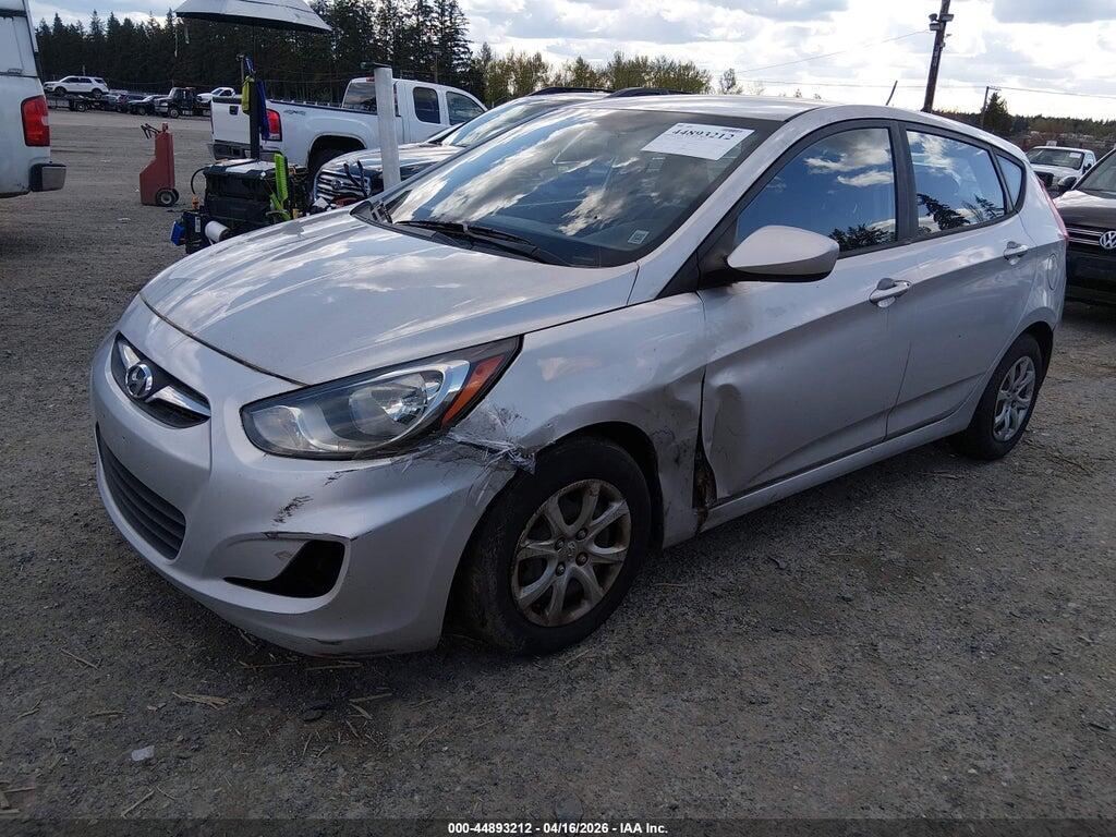 KMHCT5AE7EU195733 2014 HYUNDAI ACCENT photo no. 2