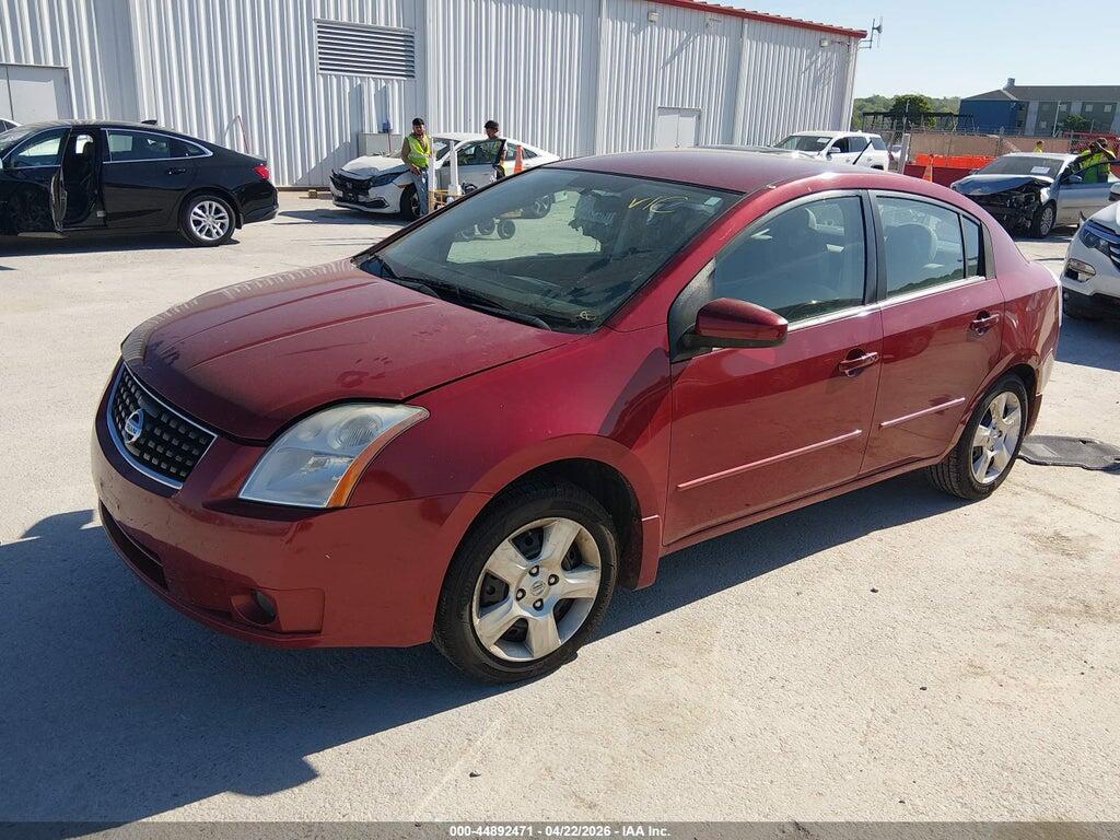 3N1AB61E18L765019 2008 NISSAN SENTRA photo no. 2