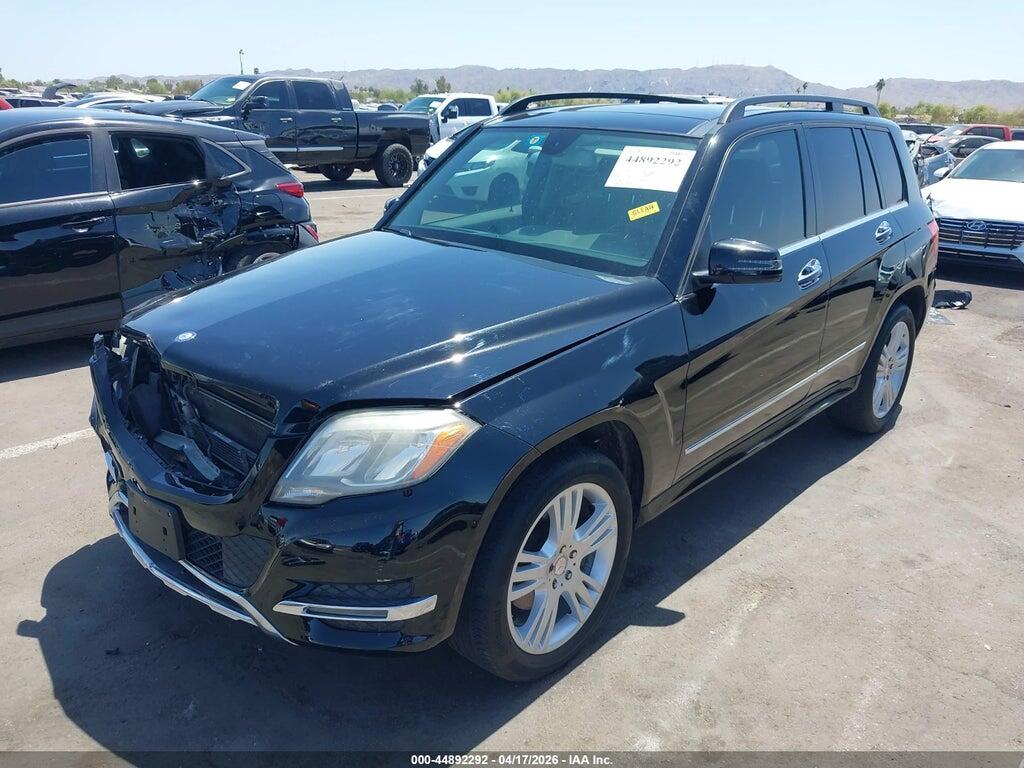 WDCGG0EB3FG374729 2015 MERCEDES-BENZ GLK 250 BLUETEC photo no. 2