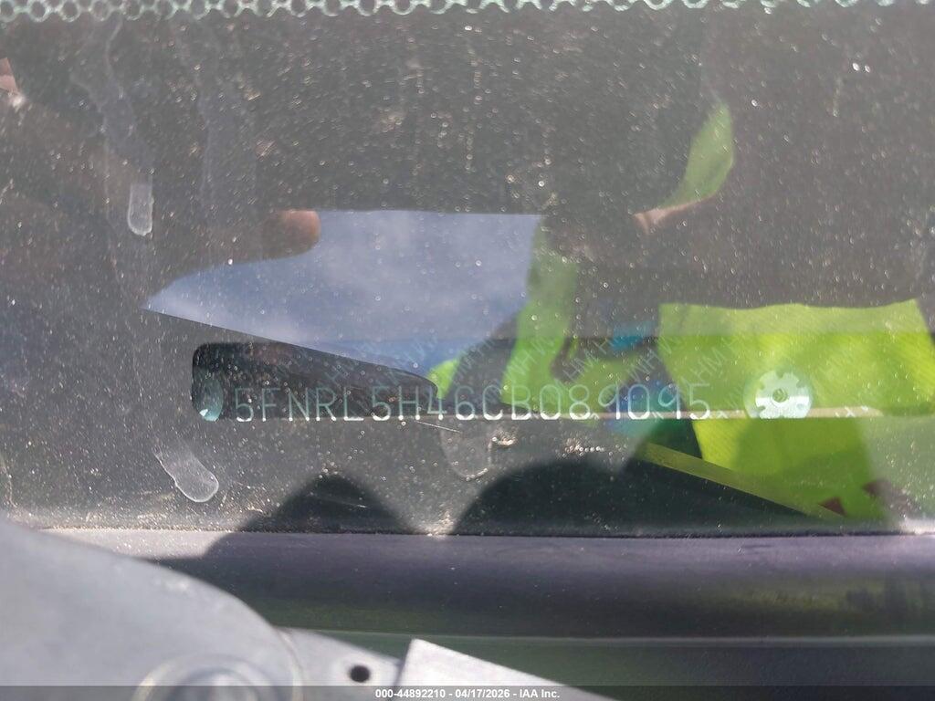 5FNRL5H46CB089095 2012 HONDA ODYSSEY photo no. 9